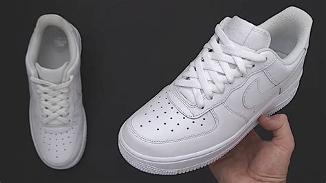 wie bindet man nike air force|cool ways to lace Nike Air Force.